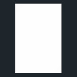 Background Media Paper - White Screen Poster<br><div class="desc">Photograph people and products against a smooth, uncluttered background with this poster paper creatively converted into seamless background paper. To facilitate even lighting, we recommend that you keep the matte finish. For extra durability, we recommend ordering the heavy archival paper. In addition to photography, the paper may be used for...</div>