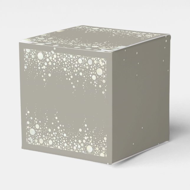 Background - Modern Art Stars Favor Box (Front Side)