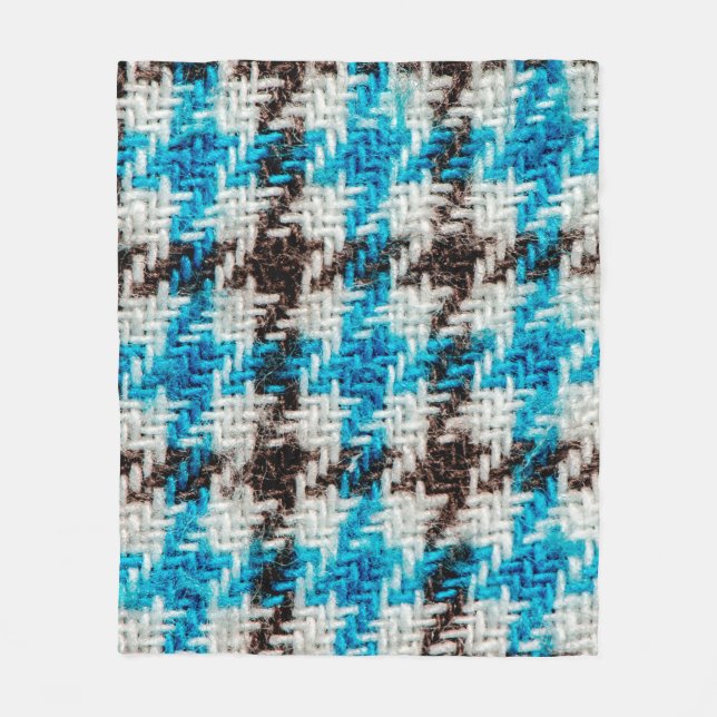 Background of flannel fabric texture. fleece blanket (Front)