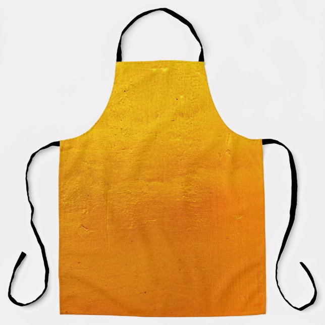 Background of gold wallpaper texture graphic desig apron (Front)
