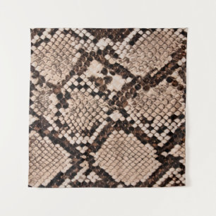 background of snake skin texture tapestry