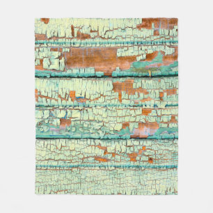Background. Old, vintage, grey plywoodabstract, ag Fleece Blanket