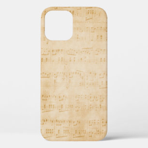 Background old vintage parchment iPhone 12 case
