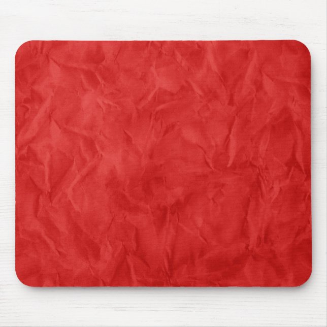 Background PAPER TEXTURE - dirty red Mouse Pad (Front)