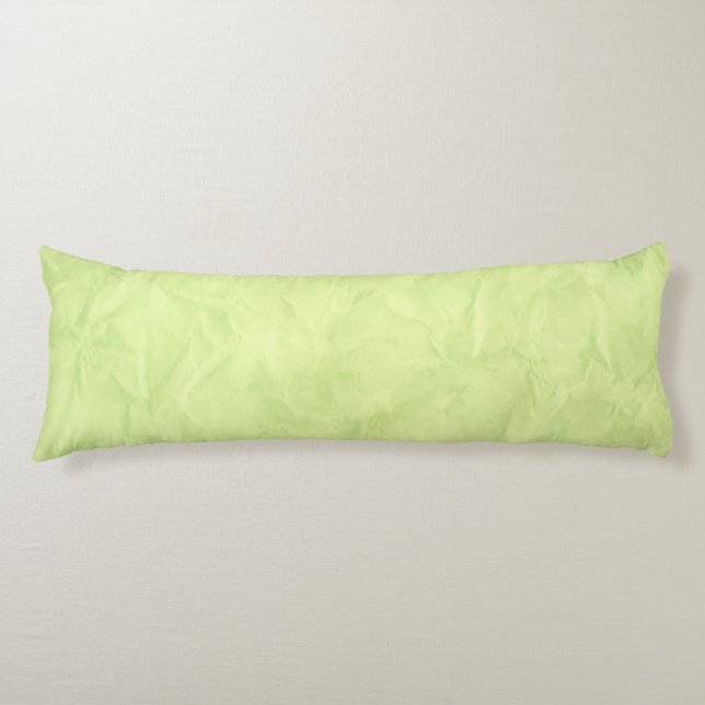 Background PAPER TEXTURE - green Body Pillow (Front)