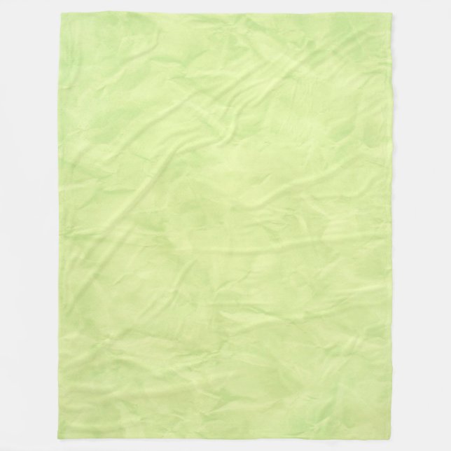 Background PAPER TEXTURE - green Fleece Blanket (Front)