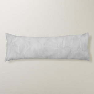 Background PAPER TEXTURE - grey Body Pillow
