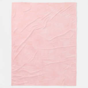 Background PAPER TEXTURE - light pink Fleece Blanket