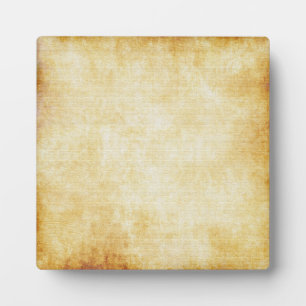 background - Parchment Paper Plaque