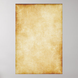 Background Parchment Paper Template Poster