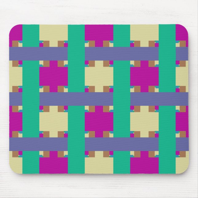 Background Pattern Mouse Pad (Front)