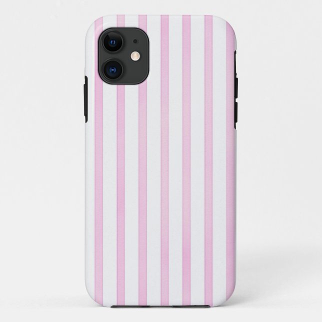 Background Pink Watercolor Stripes Case-Mate iPhone Case (Back)