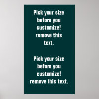 Background poster blanks large to small See Notes