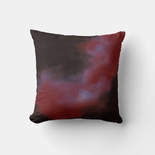 background - red & grey background_00001 throw pillow (Front)