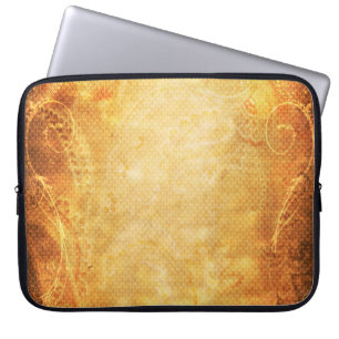 Background scrapbooking texture laptop sleeve