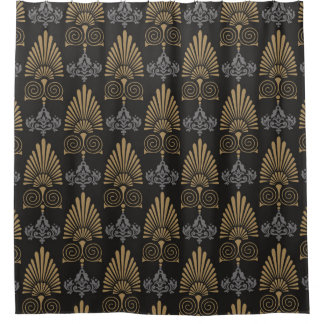 Background seamless pattern in art deco style, wal