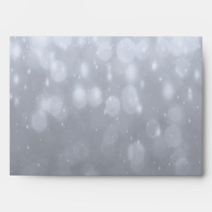 Background - Silver Bokeh Glitter Lights Envelope