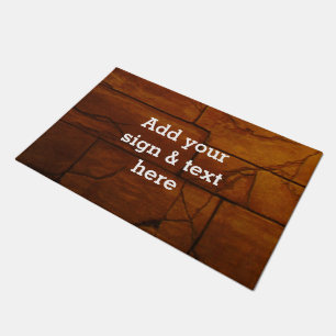 Background stone wall 2 + your own ideas doormat