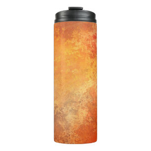Background texture art thermal tumbler