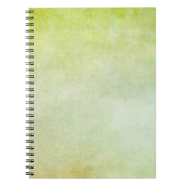 Background texture green backdrop notebook (Front)