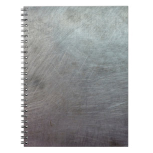 Background texture grunge metal notebook