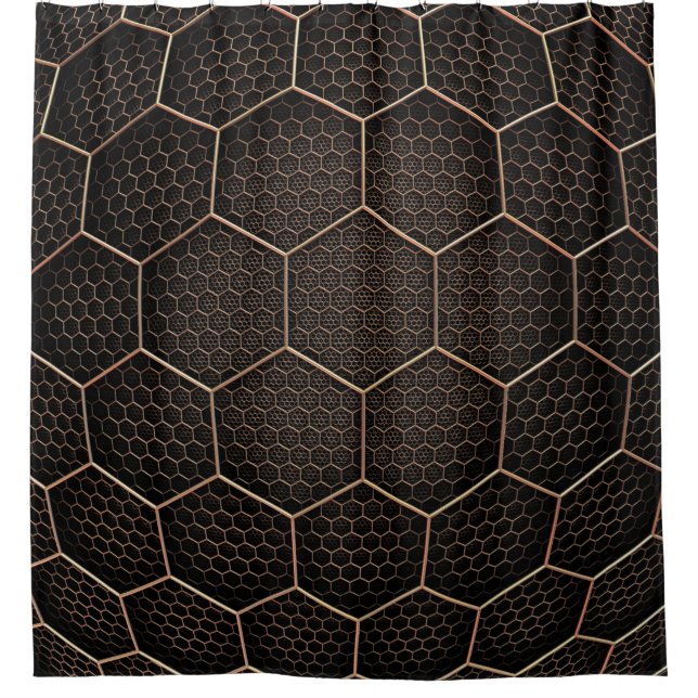 Background texture hexagon grid d (Front)