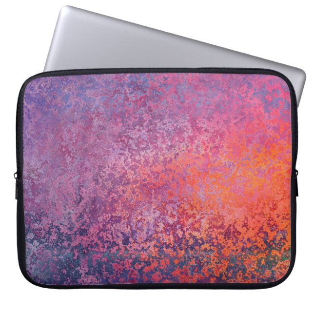 Background texture template laptop sleeve (Front)