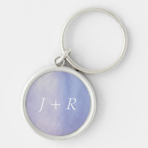 Background- Texture Watercolor Paper 2 Keychain