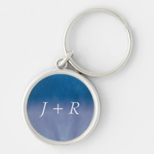 Background- Texture Watercolor Paper 3 Keychain