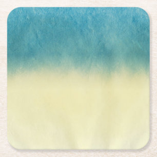 Background- Texture Watercolor Paper Square Paper Coaster