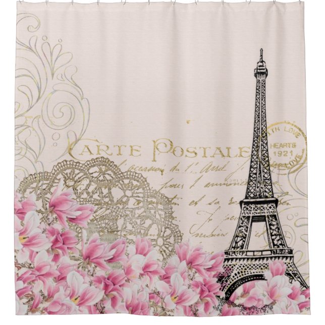 Background vintage eiffel flower (Front)