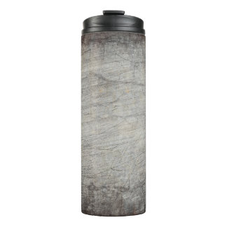 Background vintage wood thermal tumbler
