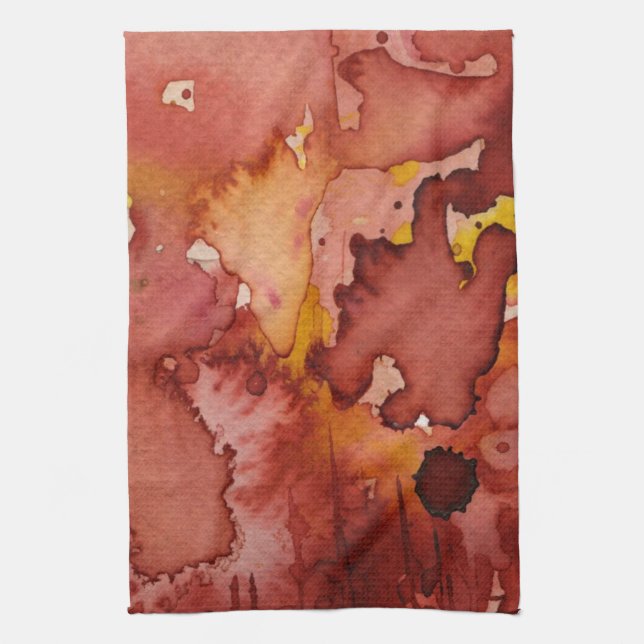 background watercolor 3 kitchen towel (Vertical)