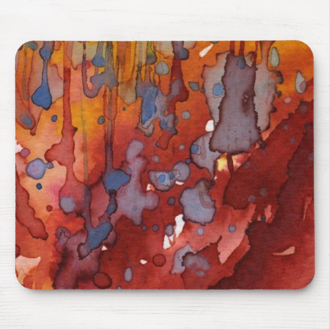 background watercolor 7 mouse pad (Front)