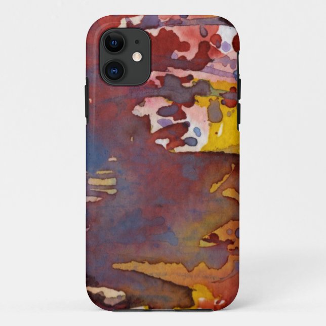 background watercolor 8 Case-Mate iPhone case (Back)