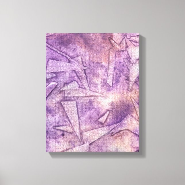 background watercolor canvas print (Front)