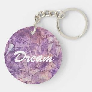background watercolor keychain