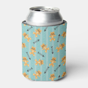 background with cats can cooler