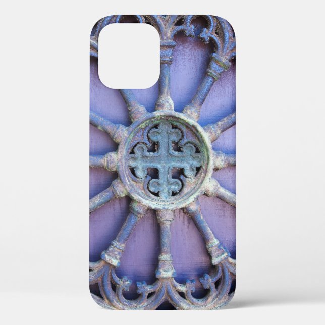 Background with decorative fragment (ancient doors Case-Mate iPhone case (Back)
