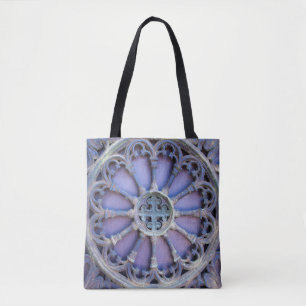 Background with decorative fragment (ancient doors tote bag