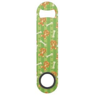 background with dogs and bones bar key
