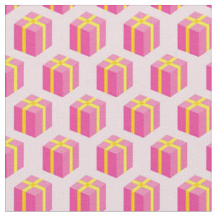 Background with gifts fabric