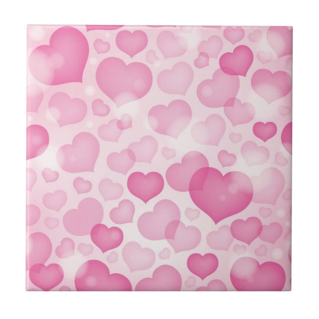 Background with Hearts Tile (Front)