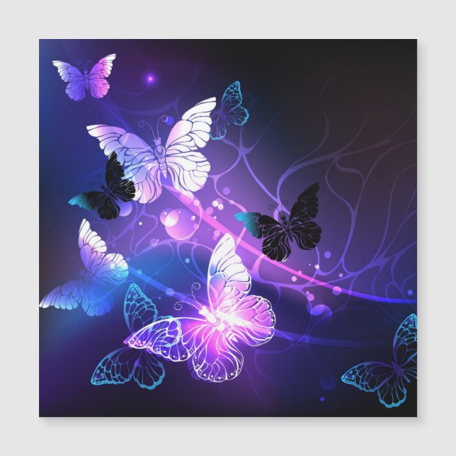 Background with Night Butterflies (Front)
