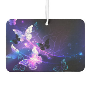 Background with Night Butterflies Air Freshener
