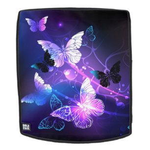 Background with Night Butterflies Backpack