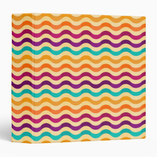 Background with stripes in retro 2 binder