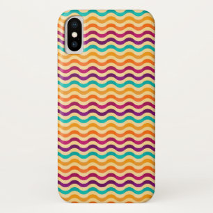 Background with stripes in retro 2 Case-Mate iPhone case