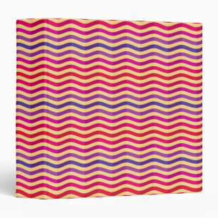Background with stripes in retro 3 binder