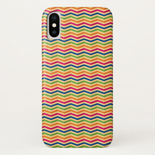 Background with stripes in retro Case-Mate iPhone case